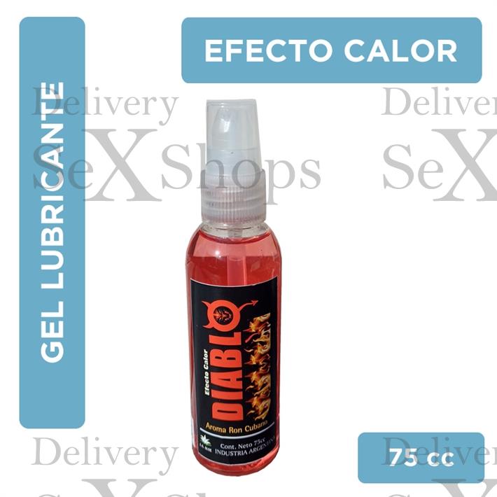  Gel lubricante efecto calor DIABLO 75cc 